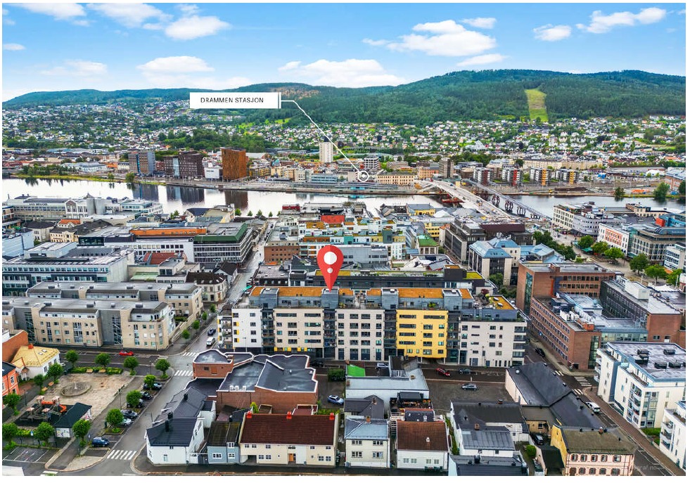 Bragernes, Drammen - Midt i sentrum 